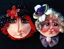 Face Stamps for Dolls