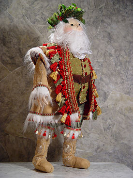 Santa Cloth Doll Sewing Pattern