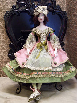 Chelsea enchanting 20" beauty cloth doll by Barbara Willis - Sewing Patterns and Instructions