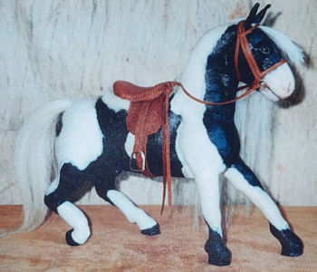 Prancing Horse -  Cloth Doll Animal Sewing Pattern