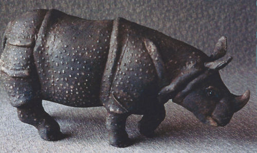 Rhino Cloth Animal Doll Making Sewing Pattern