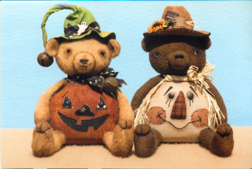 Belly Bears for Fall Cloth Doll Patterns