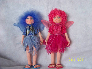 Fairy Cloth Doll Making Sewing Pattern