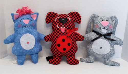Simple Little Baby Toys - Soft Doll Sewing Pattern 