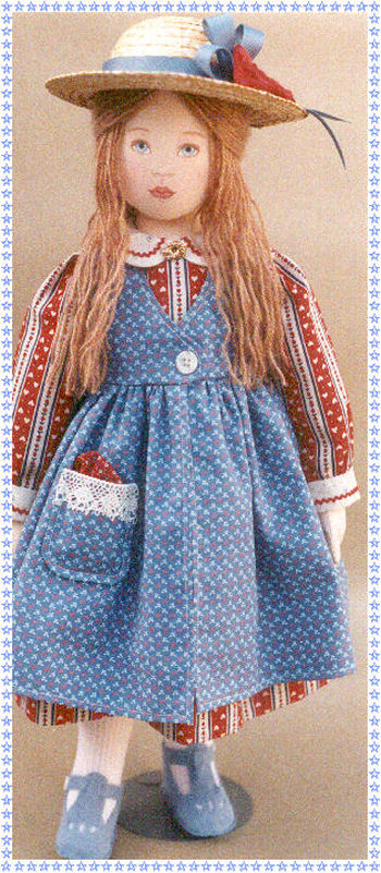 LIberty Ann - Kezi's Victorian Children - Kezi Matthews Sewing Doll Making Pattern