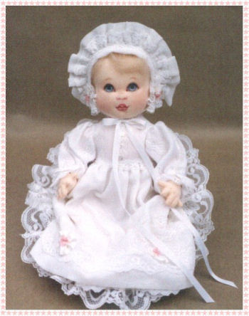 Baby Anne - 14" Baby Doll Pattern. A Kezi Original!
