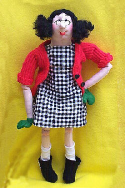This delightful 17-1/2" character is the perfect project for learning to sculpt personality into your dolls.