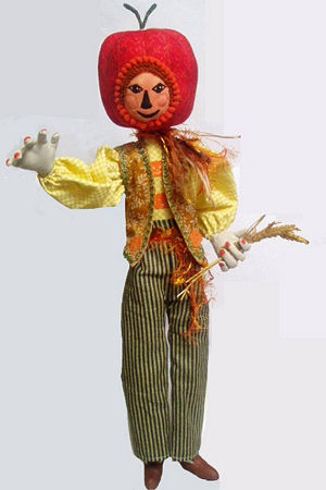 Jack O' Pumpkin - Halloween Cloth  Doll Sewing Pattern