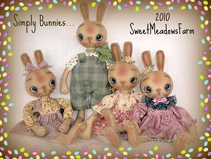 You won’t be able to stop with just one of these precious 15” bunnies!