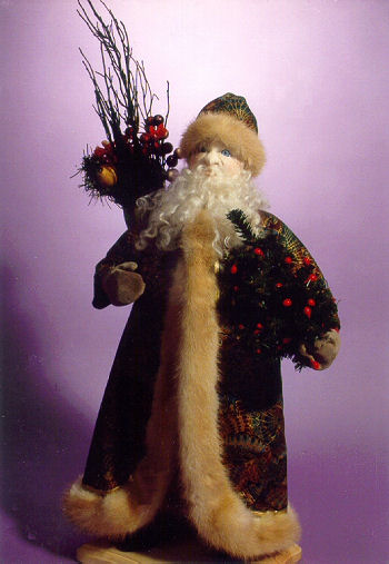 Father Christmas - Cloth Doll Making Sewing Pattern - Dollmaking
