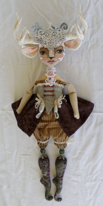 Deer Miss Millicent - Cloth Doll Pattern