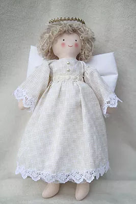 14" Angel Cloth Doll Sewing Pattern - Cloth Doll Making Pattern