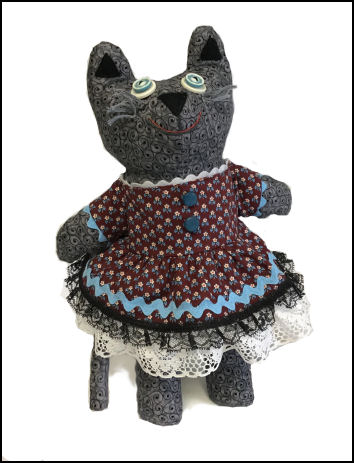 Sillie Millie Cat Cloth Doll Pattern