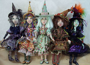 Year of the Witch CD - Cloth Doll Pattern
