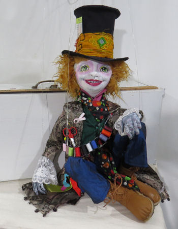 Boho a 33" Cloth Doll Marionette - Tutorial  by Sharon Mitchell