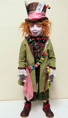 Hatter Cloth Doll Pattern by Sharon Mitchell - New!
