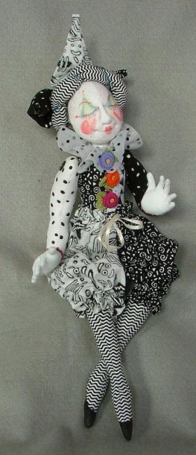 12" Jester Doll Cloth Doll Making Sewing Pattern