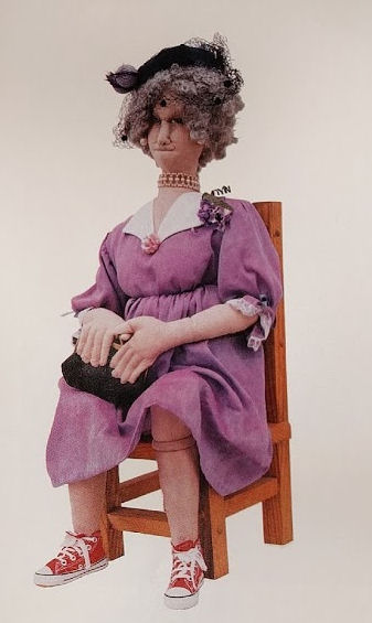 Aunt Cora - Cloth Doll Making Sewing Pattern by Virgina Robertson