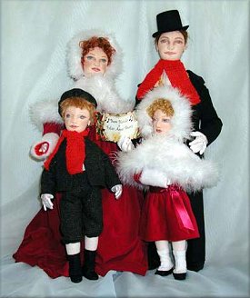 CAROLERS costumes  Free Project