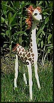 Free Germaine the Giraffe Free Soft/Plush Animal Doll Pattern.