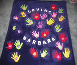 Hands of Love Blanket by Mary Ann & Ana Ka'ahanui