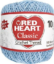 Red Heart Classic Crochet Thread