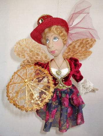 Victoria, Steampunk Fairy Cloth Doll Pattern