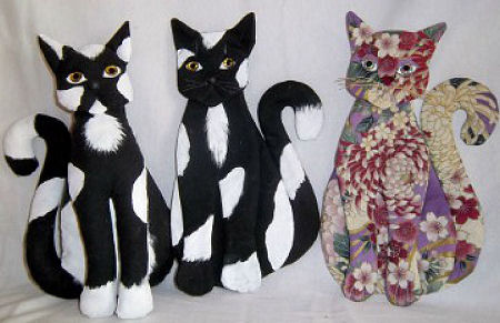 10" Kitty Kitty Cloth Doll Pattern