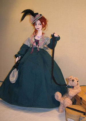 Cloth Doll Making Sewing Pattern.