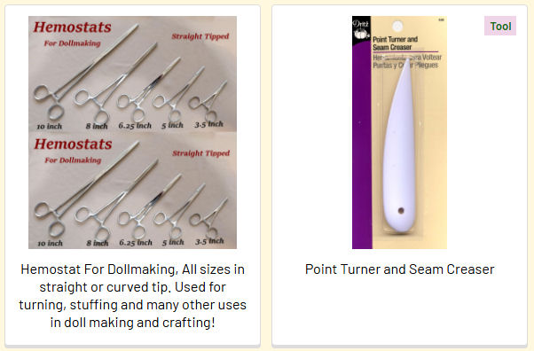 All Sizes of Hemostats & Point and Seam Creaser