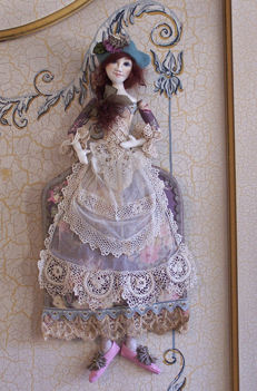 Monique - Cloth 16" Wall Doll Making Sewing Pattern