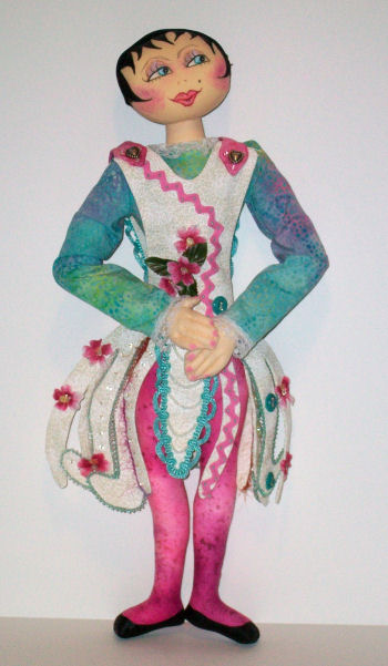Suzi Q - Cloth Doll Making (Sewing) Patterns by Cyndy Sieving 