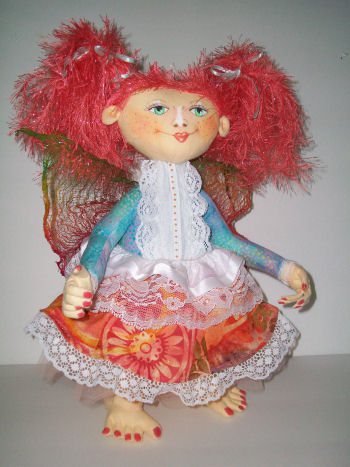Charmed I'm Sure - Cloth Doll Making (Sewing) Patterns by Cyndy Sieving 