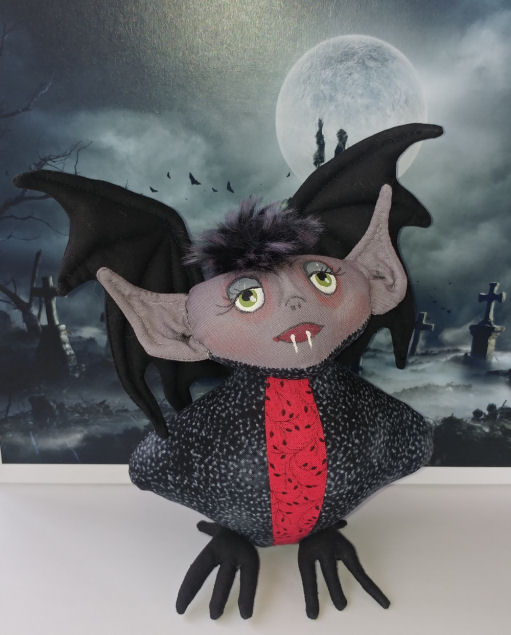 Bat-Tina  Cloth Doll Pattern