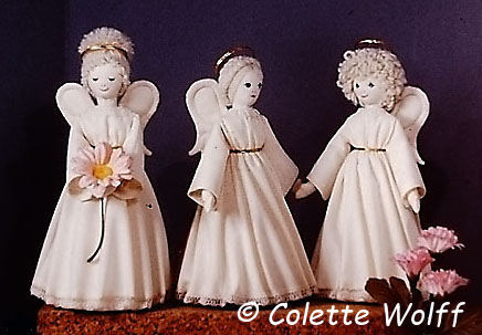Cloth Doll Making Sewing Pattern for Muslin Angels Original Dolls