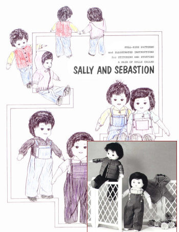 Sally & Sebastion - Cloth Doll Sewing Pattern