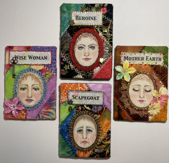 The Dollmaker's Oracle Cards Sewing Pattern  Diana Baumbauer 
