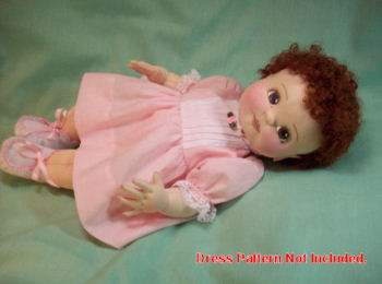 Joy, 15" Baby Doll Sewing Pattern by Darlene Rausch