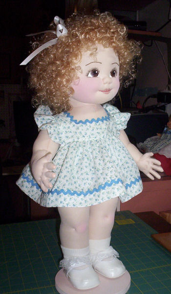 Irene, 18" Toddler Doll Sewing Pattern