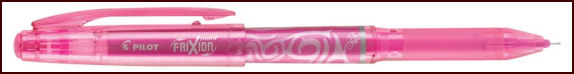 Pink Pilot FriXion Extra Fine Point Erasable Gel Pen 