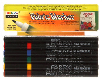  Fine Line Fabric Markers