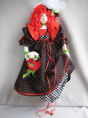 Lisette, A Gift Bag Doll  - Sewing Pattern