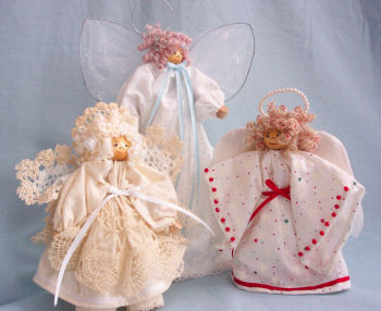 Mini Clothespin Angels Clothespin Dolls