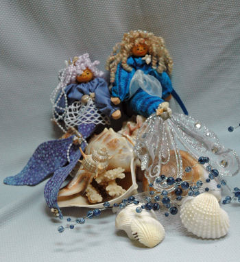 Mini Clothespin Mermaid Clothespin Dolls