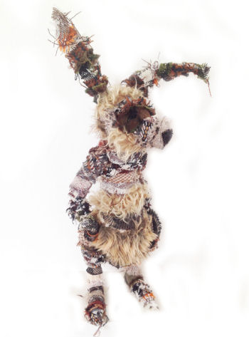 Mr. Hare cloth doll pattern by Jill Maas.