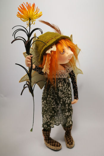 Donatella Cloth Doll Fairy Pattern by Jill Maas - Art Doll!