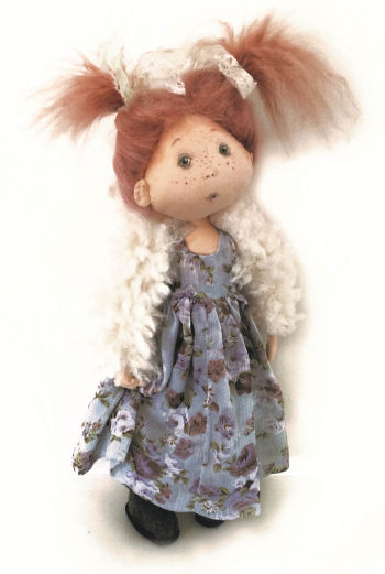 Autumn - 15" Cloth Doll Pattern by Jill Maas