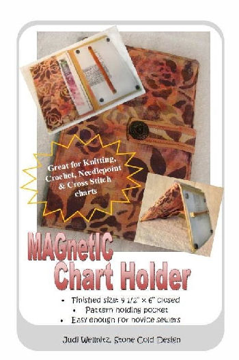 Magnetic Chart Holder Pattern Fabric Sewing Pattern
