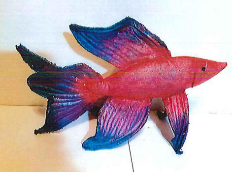 Beta Fish Cloth Doll Pattern by Jill Weber