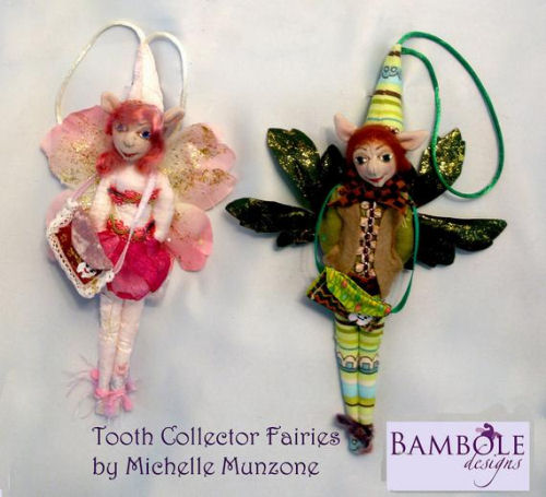 The Tooth Faries Cloth  Doll Sewing Pattern